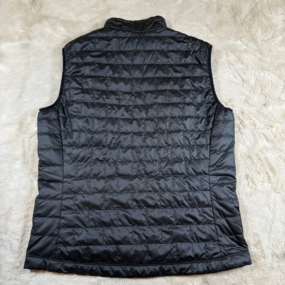 Patagonia Black Nano Puff Insulated Quilted Vest Men Sz L  Gorpcore PrimaLoft - Picture 4 of 11